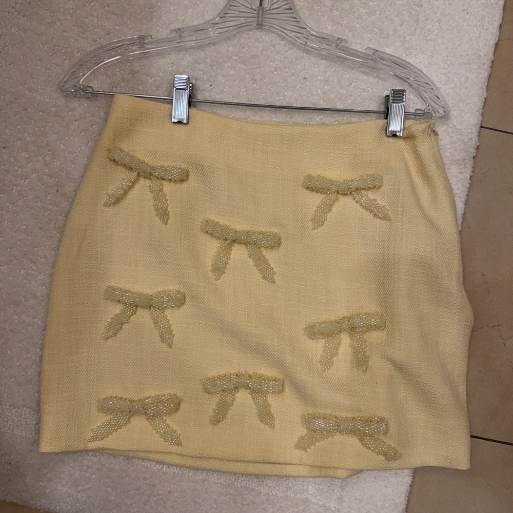 Endless Rose Cream Skirt - Picture 4 of 5